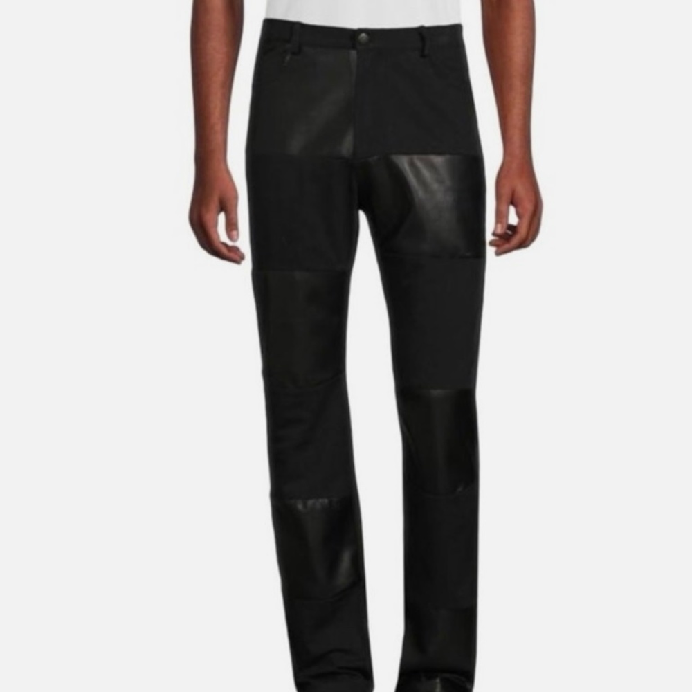 American Stitch Black Patch Pants.  Men’s Size 28